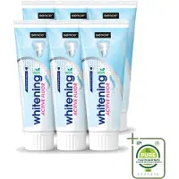 Sence 6 x - Whitening - Tandpasta - Met Fluor - 75 ml - Grootverpakking - Vaatwasstrips - Witte Tanden - Tandpasta - Fluoride - Tanden Verzorgen - Mintsmaak