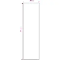 vidaXL - Lopers - Tapijt - FLORNES - Geweven - Okergoud - Bladeren - 100 - x - 400 - cm - PP