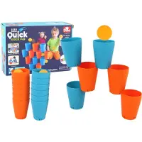Lean Toys Sensorisch speciaal ontworpen bekerbodem voor gamemokken 3in1 creatieve puzzel van 16 stukjes