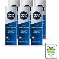 Nivea 6 x MEN Anti-Age Hydraterende Gel met Hyaluronzuur - 50 ml - Voordeelverpakking - 6 stuks