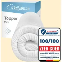 Nivion Matrastopper 160x200 cm – Traagschuim – Zacht ligcomfort – 9 cm – Pure XL – Topper