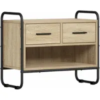 vidaXL Tv-meubel 60 x 30 x 50 cm Sonoma Eiken Bewerkt hout