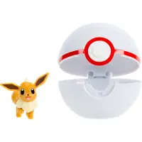 Pokémon Clip 'n Go Eevee met Premier Bal