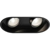 Astro Minima - Inbouwspots, dubbel, mat zwart, GU10