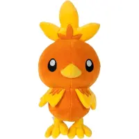 Jazwares Pokémon - Pluche figuur - Flemmli (20 cm) Knuffel, zacht speelgoed, pluche, Torchic