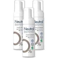 Neutral 3 x – Gezichtsreiniging – Face Wash 0% Parfumvrij – 150 ml - Voordeelverpakking - 3 stuks