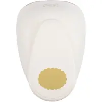 Vaessen creative Pons - Figuurpons - Ovaal Geschulpt - 5,6 x 7,6 cm