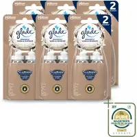 Glade 6 x - Sense & Spray - Romantic Vanillebloesem - 2 × 18 ml - Wasstrips - Romantische Geur - Luchtverfrisser - Geurverspreider - Automatische Geur - Essentiële Oliën