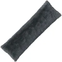 vidaXL Kussen HEERLEN Antraciet 40 x 145 cm PV Fleece
