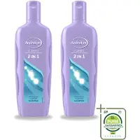 Unilever 2 x – Shampoo – 2-in-1 – 450 ml - Grootverpakking - Vaatwasstrips - Shampoo 2 In 1 - Haar Reinigen - Haar Verzorgen - Zacht Haar - Soepel Haar