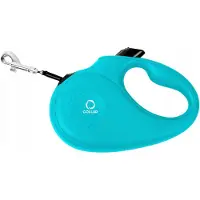 Collar Automatisch Hondensnoer - 3m, tot 12kg, Blauw, Reflecterend