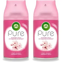 Air Wick 2 x - Luchtverfrisser Navulling - Kersenbloesem - Automatische Spray - 250 ml - Voordeelverpakking - 2 stuks