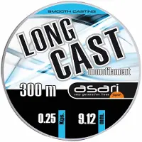 Asari Long Cast Monofilament 300 M Transparant 0.700 mm