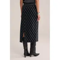 We fashion Dames midi rok met ruit
