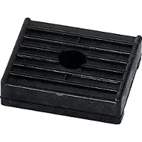 PLASTIMO Pad Skate Zwart 120 x 100 x 40 mm