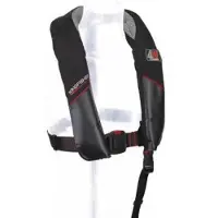 4water Kingfisher 150n Manual Life Jacket Zwart 40 kg