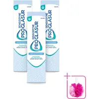 Sensodyne 3 x – Tandpasta – Proglasur Gentle Whitening – 75 ml - Bulkverpakking - Tandpasta - Douchemop - Tanderosie