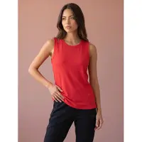 Sjeng Sports YADA - Maat: XS Watermelon - Tennis Top Vrouwen - Sporttop - 92% polyamide, 8% elastaan, 2x2 rib