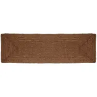 vidaXL Gebied Tapijt Grijs 60 x 200 cm Jute