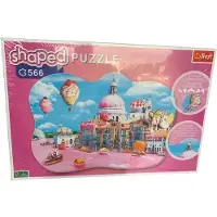 Trefl Shaped Puzzel 566 Elementen, Venetië