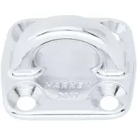 Harken Medium Square Duplex Padeye Zilver