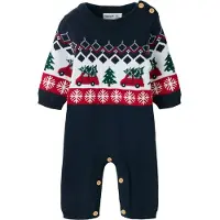 Name it Biologisch Katoen Jumpsuit 50 EU Jongens