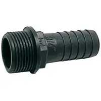 Osculati M 1 1/4´´ Polypropylene Straight Connector 30 Mm 10 Units Zilver