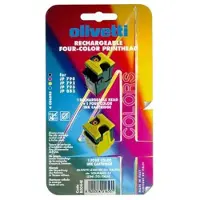 Olivetti B0045 F inkt cartridge 4 kleuren ( 2 stuks ) origineel