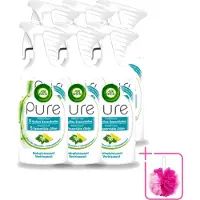 Air Wick 6 x - Luchtverfrisser - Essentiële Oliën - Citroenbloesem - Spray - 250 ml - Bulkverpakking - Luchtverfrisser citroenbloesem - Douchemop - Citroenbloesem geur