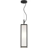 Astro Hanglamp Harvard, pendelarmatuur, 12W, E27, zwart, artikelnummer 1402013