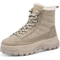Tamaris Veterlaarsjes taupe