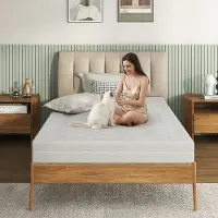 HAUSS SPOLE Matras 160x200 cm - Koudschuimmatras Met D25 Schuimkern en Afneembare 3D Tijk - Ergonomisch en Ademend - Wasbaar - Wit