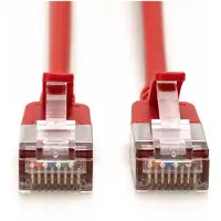 Digitus DK-1632-A-020S-R-10, 2 meter, Cat6a, F/FTP (FFTP), RJ-45, RJ-45, Rood