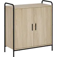 vidaXL Dressoir Sonoma Eiken 97 x 33 x 81 cm Bewerkt hout
