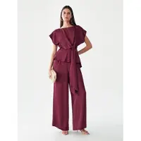 Willa Jumpsuit 'Vella' wijnrood