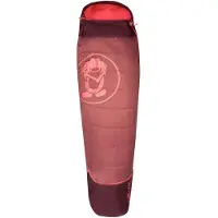 TROLLKIDS - Kid's Fjell Dreamer Extendable - Kinderslaapzak 160-190 x 68 x 50 cm - Body Length: 130-170 cm, rood