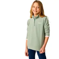Regatta - Kids' Hot Shot II Half Zip Fleece - Fleecevest 7-8 Years, grijs