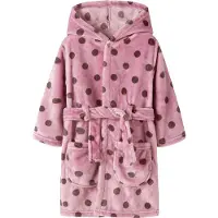 Name it Velours Ochtendjas 92 EU Meisjes
