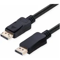 Value 11.99.6027 DisplayPort-kabel DisplayPort Aansluitkabel DisplayPort-stekker, DisplayPort-stekker 3 m Zwart 16K UHD