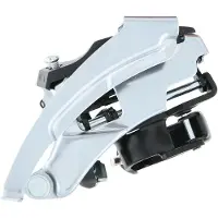 Shimano Voorderailleur Altus M310 3x7/8s Klemband Zilver