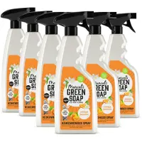 Marcel's Green Soap 6x Keukenreiniger Sinaasappel & Jasmijn 500 ml