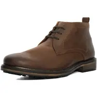 Dune London Chukka Boots 'Charleys' bruin
