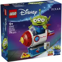 LEGO Disney: Mimozemling en raket van Pizza Planet, bouwset, vanaf 9 jaar, kunststof, 714 onderdelen, 994 gram