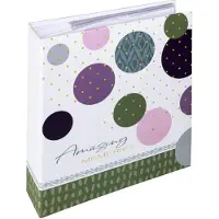 Walther design ME-487-A Amazing Memories - Memo insteekalbum - Formaat 25 x 28 cm - 200 foto's 13 x 18 cm - Groen