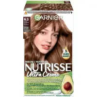 Garnier 6x Nutrisse Ultra Crème Permanente Haarkleuring 6.3 Donker Goudblond