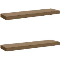 vidaXL 2-delige Bankkussens VUGHT 2 st 100% Polyester Taupe