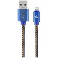 Gembird 8-Pin kabel 1 meter Denim Blue Jeans