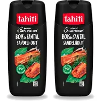 Tahiti 2 x – Douchegel – Sandelhout - 315 ml - Voordeelverpakking - 2 stuks