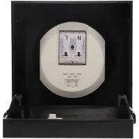 Vito Cubix-F - Vierkante Led Opbouwspot Plafond - 7W 840lm 3CCT IP20 - Verstelbaar 30° - 9x9x10cm - Zwart