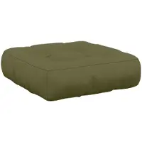 vidaXL 1-Piece Zitkussen VIANEN 100% Polyester Olijfgroen